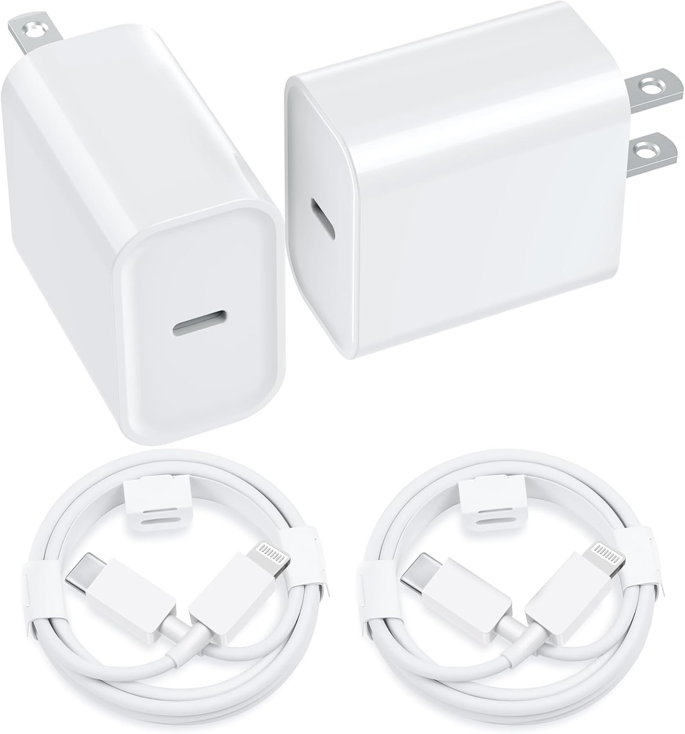 Fast Charge iPhone 2 Pack Type C Bundle by Baoota