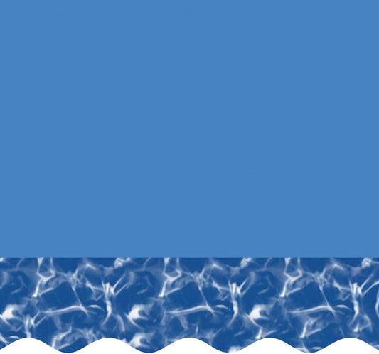 Smartline 24 ft Round Swimming Pool Liner for Above Ground Pools