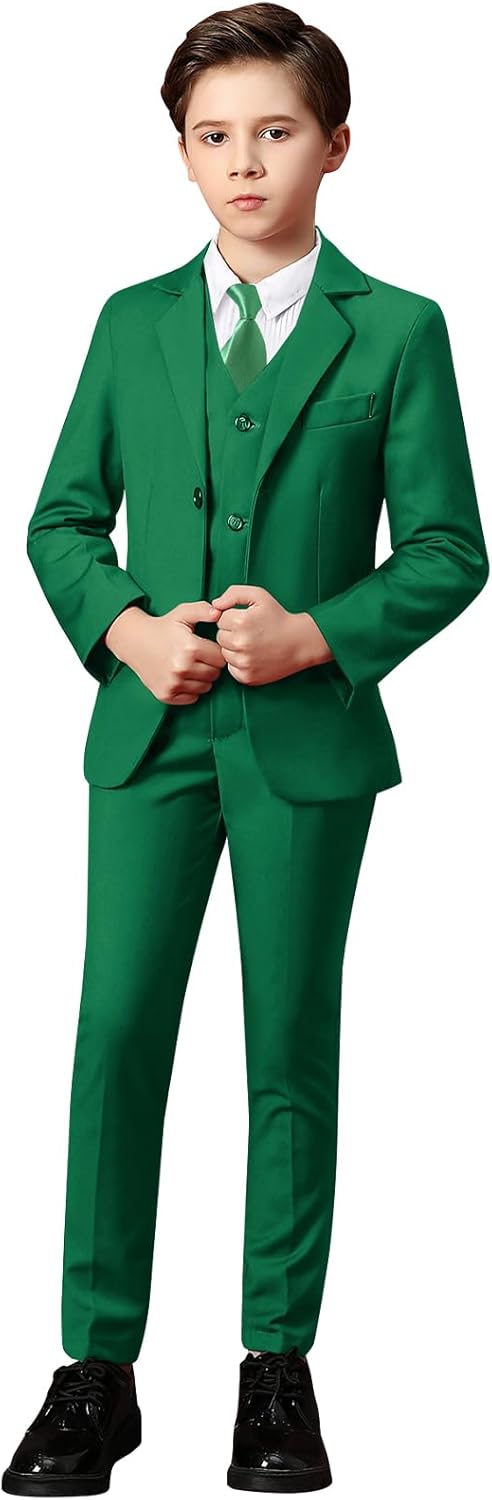 Yanlu Boys Suits Set for Toddler Kids Formal Dresswear Style
