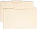 Smead Legal Size File Folders with Reinforced Tabs for Organization