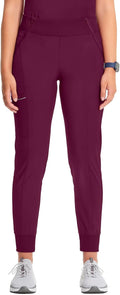 Cherokee Infinity Womens Scrub Jogger Pants Mid Rise Bottoms Women's
