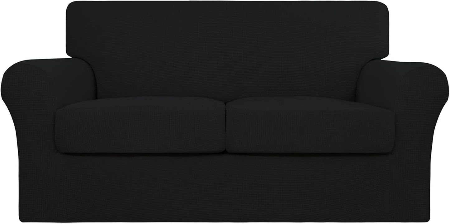 Stretch Couch Cover for Dogs - Easy-Going 3 Piece Sofa Protector
