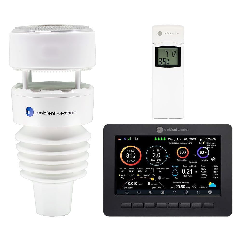 Ambient Weather WS-4000 Solar Powered UltraSonic Weather Station