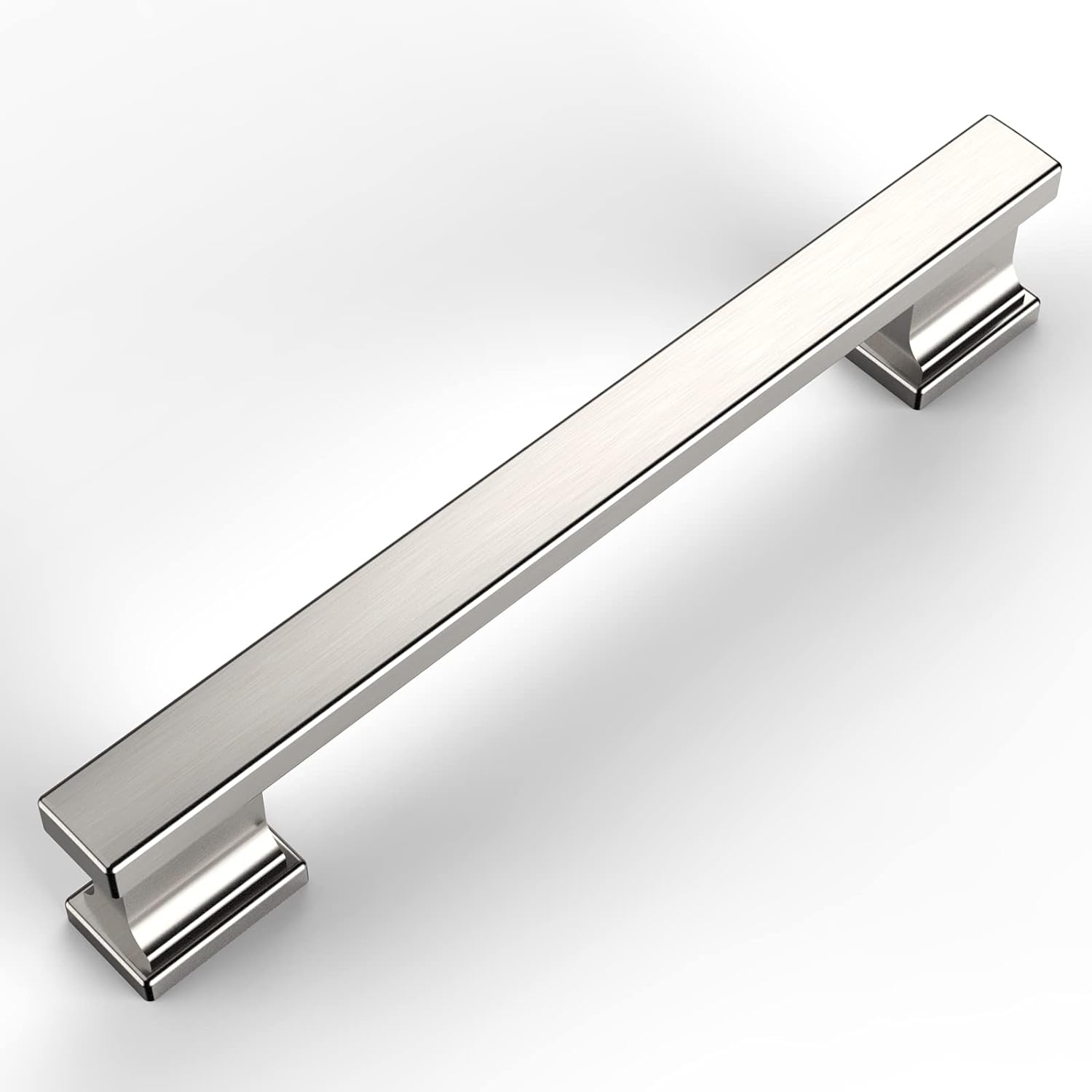 Amerdeco 20 Pack Satin Nickel Cabinet Pulls for Modern Kitchens