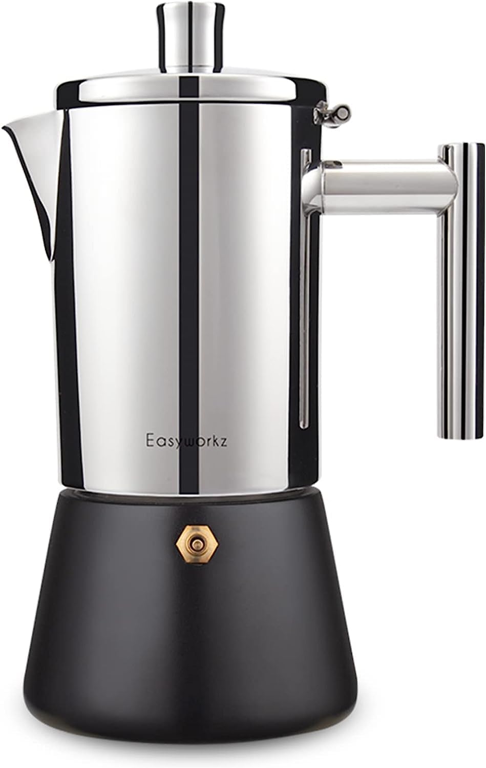 Easyworkz Diego Stovetop Espresso Maker for Perfect Coffee