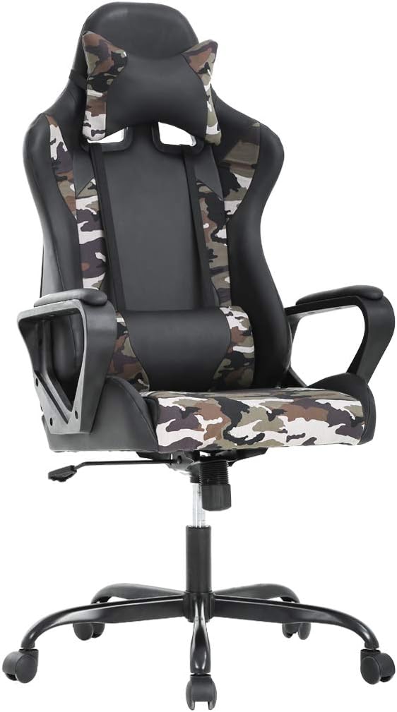 Ergonomic Gaming Chair with Lumbar Support for Ultimate Comfort