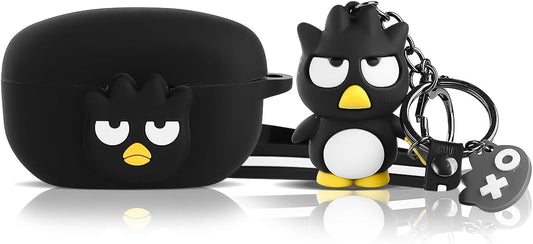 Sony WF-1000XM5 Silicone Cartoon Case with Doll Keychain