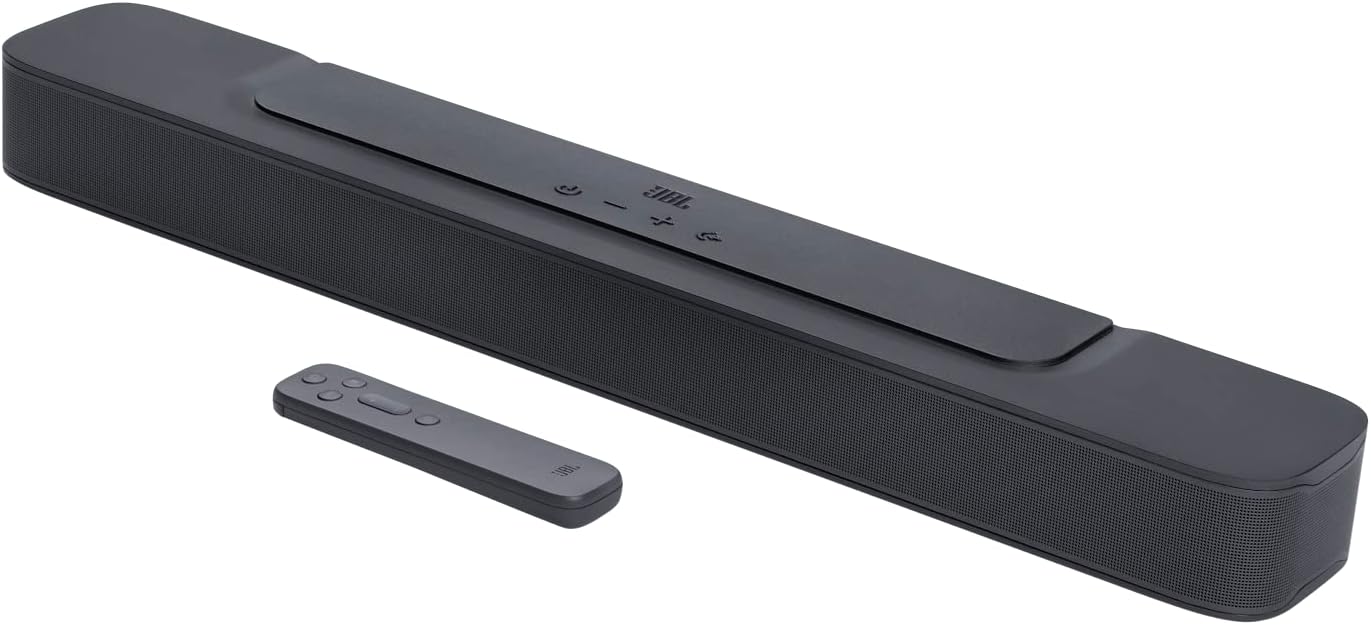 JBL Bar 2.0 All-in-One Soundbar: Compact Design with Deep Bass