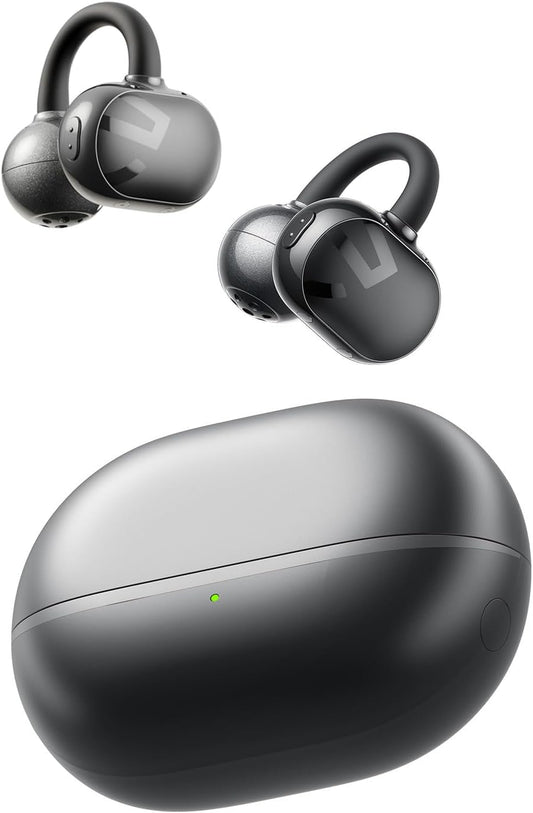 SoundPEATS POP Clip Wireless Earbuds: 30H Playtime, IPX5 Waterproof