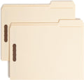 Smead Fastener File Folder, 2 Fasteners, Reinforced Tab - Durable
