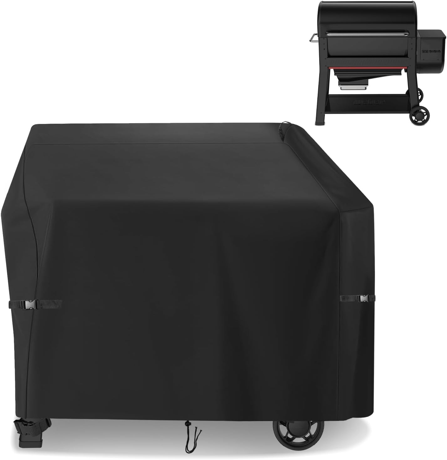 Heavy-Duty Grill Cover for Weber Searwood 600 XL Pellet Grill