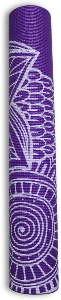 Finix NBR Print Yoga Mat - Non-Slip, 3mm Thin for Fitness, 68x24in