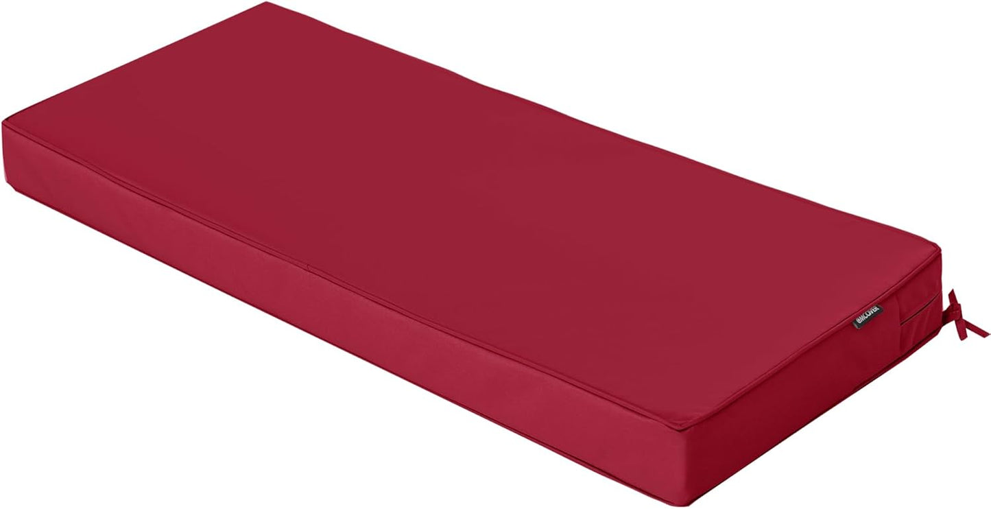 Outdoor Bench Cushions 59 x 18 Inch Waterproof for Comfort