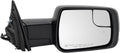 TRQ Passenger Side Power Folding Mirror Heated Memory Blind Spot