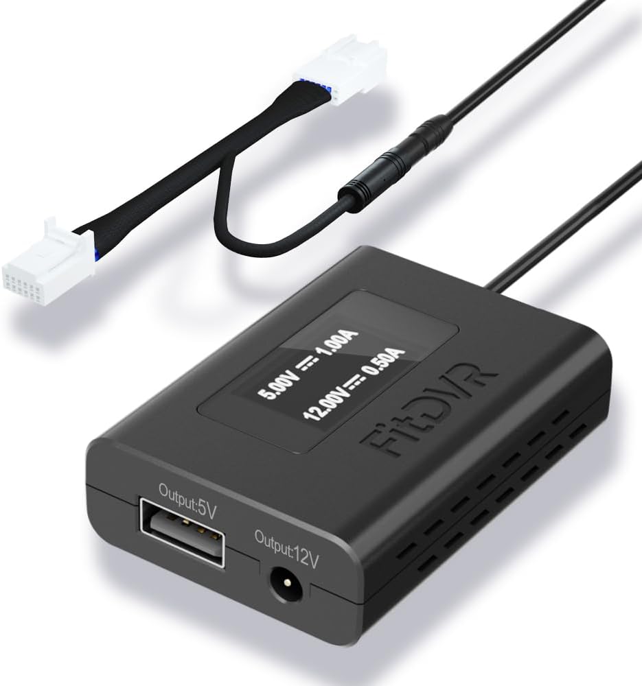 Dash Cam Power Adapter for Toyota Tacoma and Lexus Vehicles