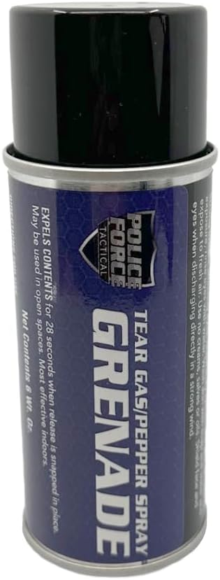 Powerful Tactical Tear Gas Pepper Spray Grenade for Self-Defense