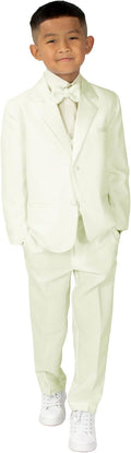 Boys' Classic Fit Tuxedo Set No Tail - Classic Look for Special Days