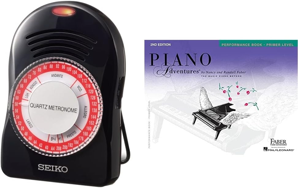 Seiko SQ50-V Quartz Metronome for Piano Adventures Primer Level
