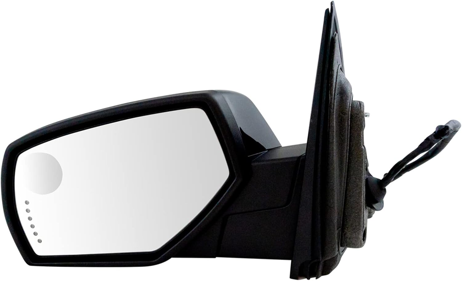 TRQ Left Mirror Drivers Side for 14-19 Chevrolet GMC Vehicles
