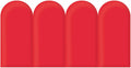 Red Wall Padding for Kids with Autism 4pcs Peel and Stick Panels