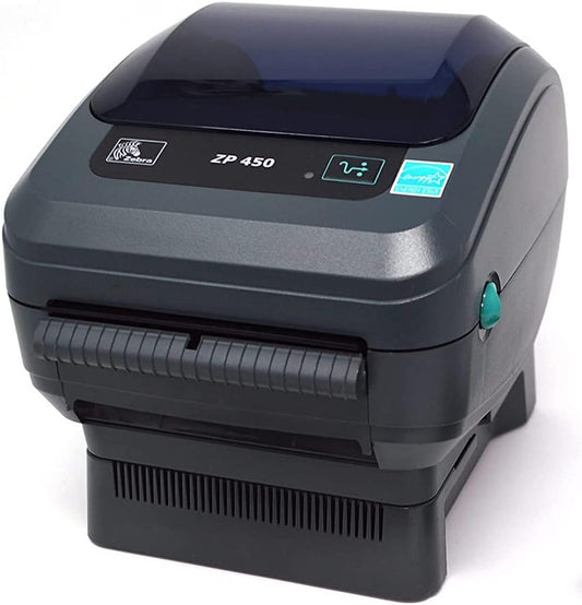 Zebra ZP450 Label Thermal Bar Code Printer for Efficient Shipping