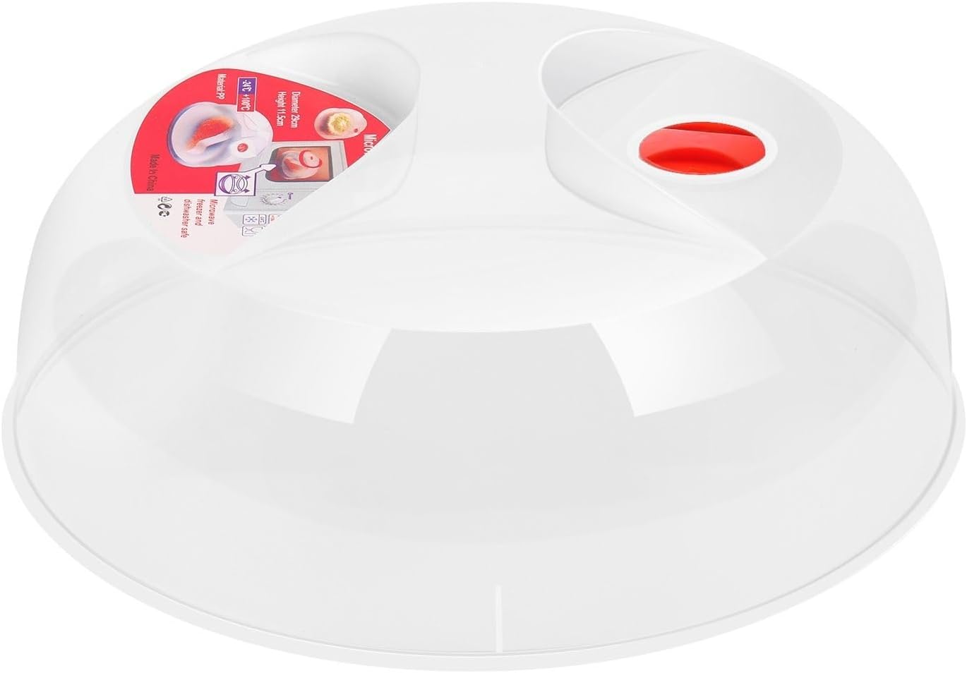 Flexzion 11.5 Microwave Food Cover - Anti-Splatter Guard
