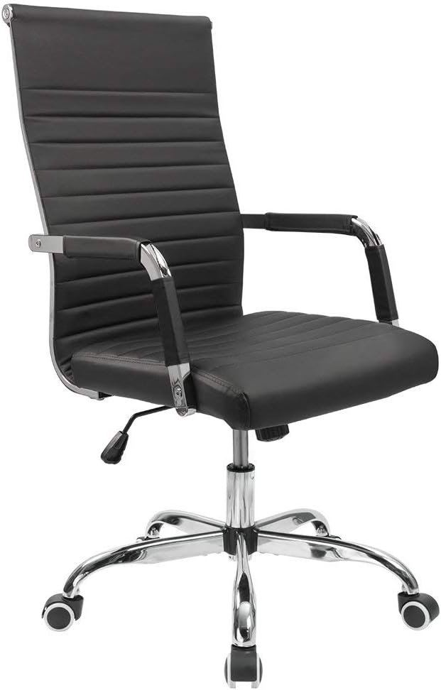 Comfortable Furmax Mid-Back Swivel Chair - Adjustable & Stylish!