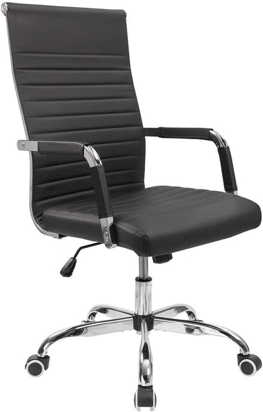 Comfortable Furmax Mid-Back Swivel Chair - Adjustable & Stylish!