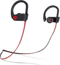 TONEMAC Red Bluetooth 5.3 Earbuds - 15H Playtime, IPX7 Waterproof, Powerful Bass