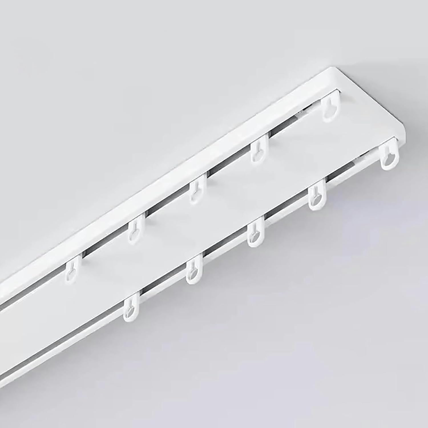 Multi-Length Ceiling Mount Curtain Rail for Privacy Protection