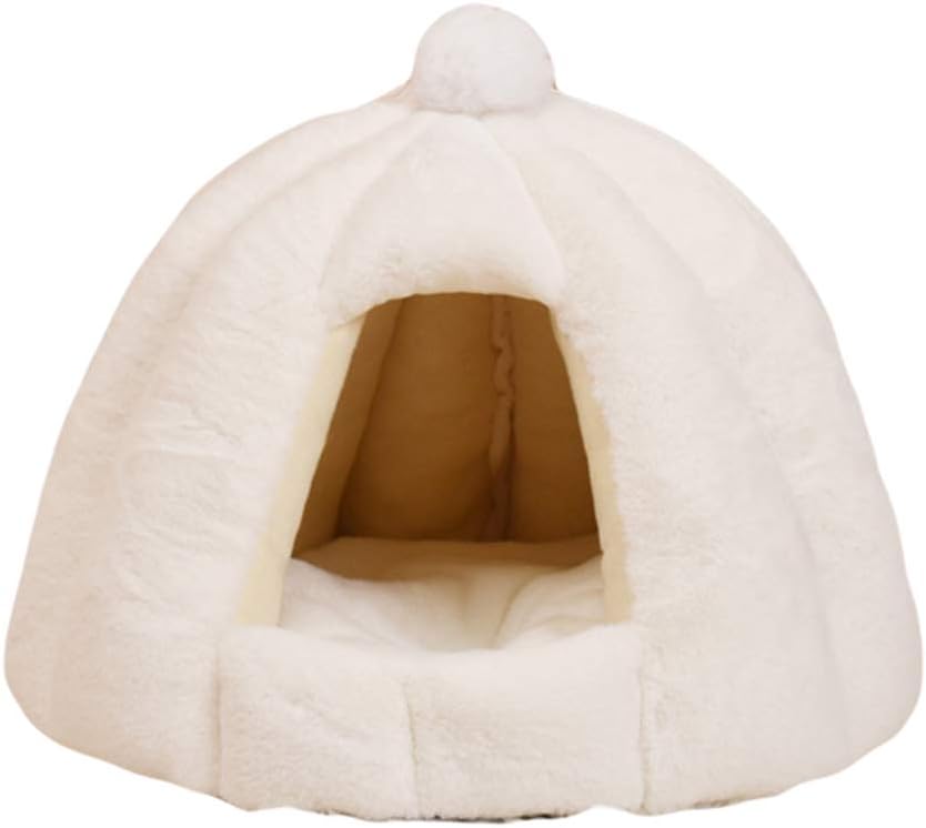 Cozy Pet Cave Bed by Beskie - Warm & Soft Retreat