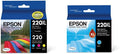 Epson T220 DURABrite Ultra Ink Combo Pack - reliable, fade resistant