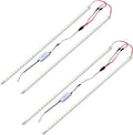 2Pack 4FT Magnetic LED Troffer Retrofit Kit 36W 5000K - Super Bright