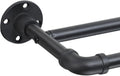 Industrial Double Curtain Rods 31 to 137 in - Heavy Duty Blackout