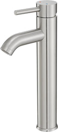 VOTON Vessel Sink Faucet Chrome Modern Tall Bathroom Faucet - Sleek