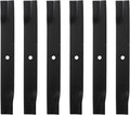 High Lift Mower Blades Set for Hustler 54in Mower - 6 Pack