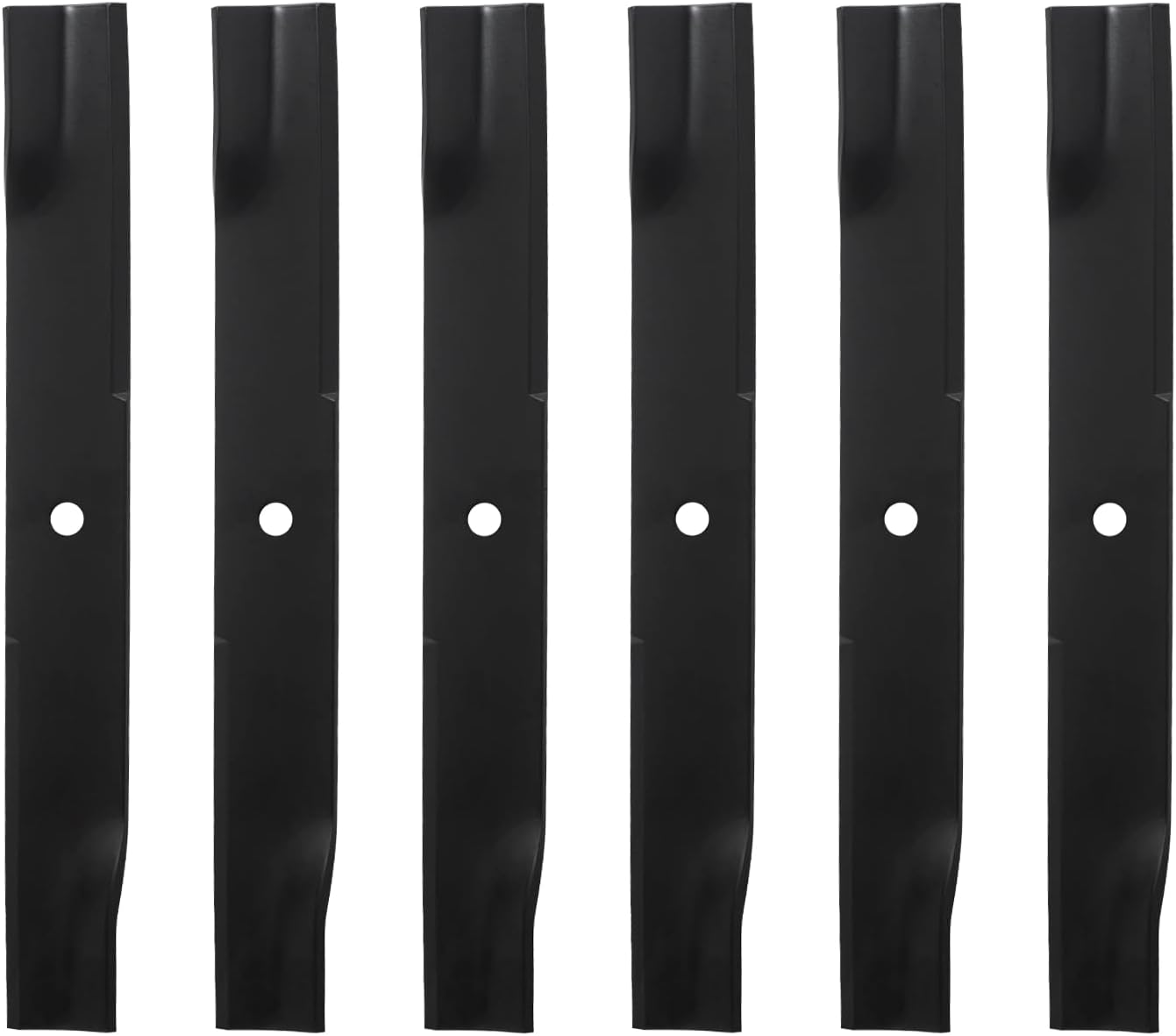 High Lift Mower Blades Set for Hustler 54in Mower - 6 Pack