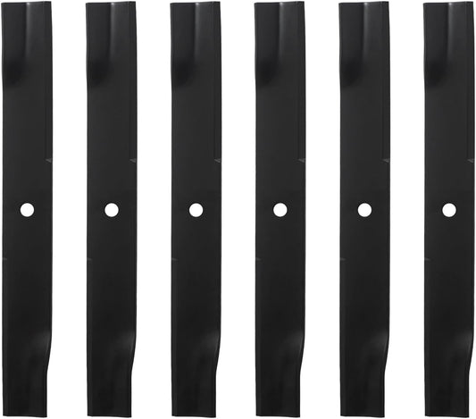 High Lift Mower Blades Set for Hustler 54in Mower - 6 Pack