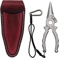 Premio 5.5ft Titanium Fishing Pliers with Side Cutters - Saltwater