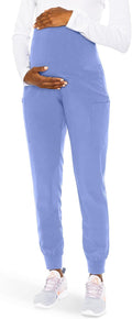 Maternity Jogger Scrub Pants for Women - High Rise 4-Pocket