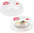 Flexzion Microwave Food Cover Set: Anti-Splatter Protection