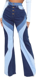 BestGirl Women's Baggy Jeans: High Waisted Wide Leg Denim Pants