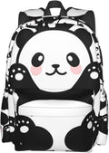Cute Panda Backpack Large Laptop Backpack - Lightweight Daypack