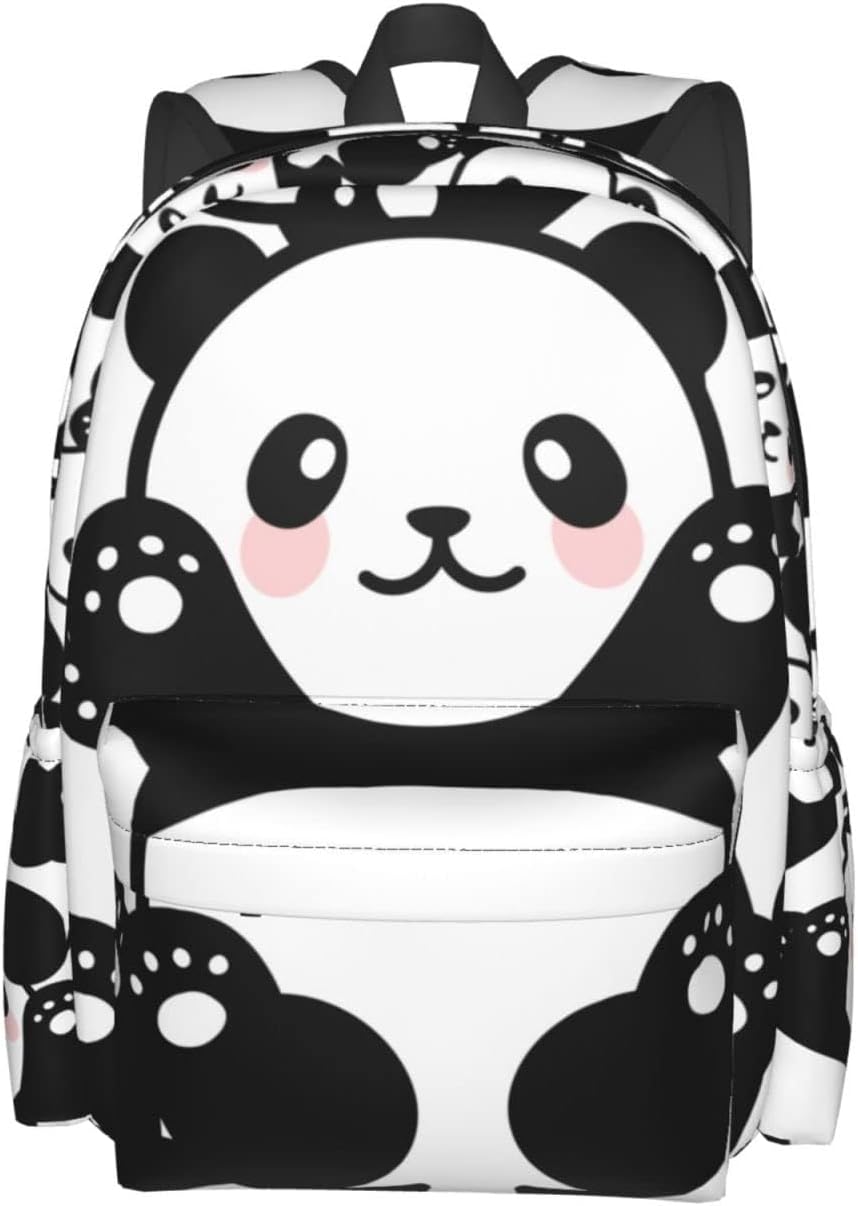 Cute Panda Backpack for Kids and Teens - Lightweight Daypack