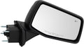 TRQ Passenger Side Power Heated Manual Folding Mirror Compatible