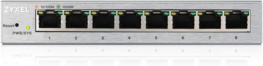 Zyxel 8 Port Gigabit Web Managed Switch for Fast Networking