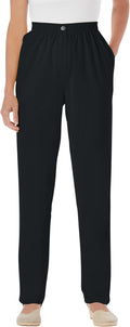 7-Day Straight-Leg Elastic-Waist Denim Jean - Pull-On Comfort Our