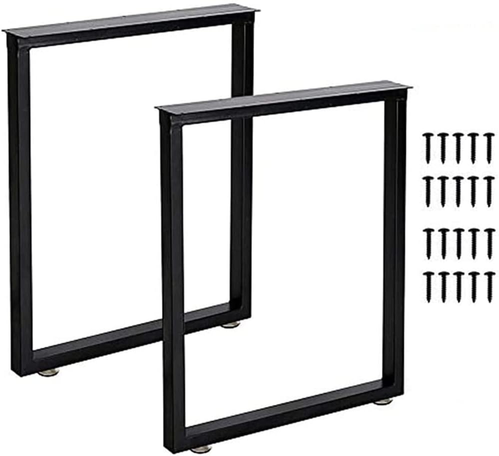 Heavy Duty Metal Table Legs 28 Inch for Modern Furniture