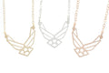Air Force Necklace IBD Military Wife Charm - Dainty Sterling or Gold