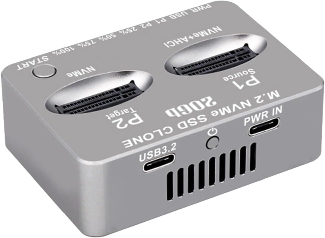 DRAGONRUN NVMe Disk Clone Station